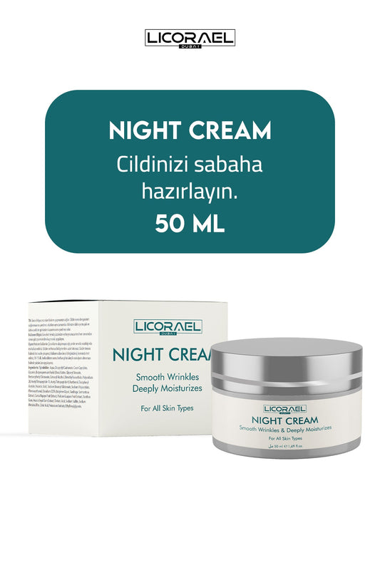 Licorael Dubai Night Cream Skin Renewing Night Care Cream 50ml