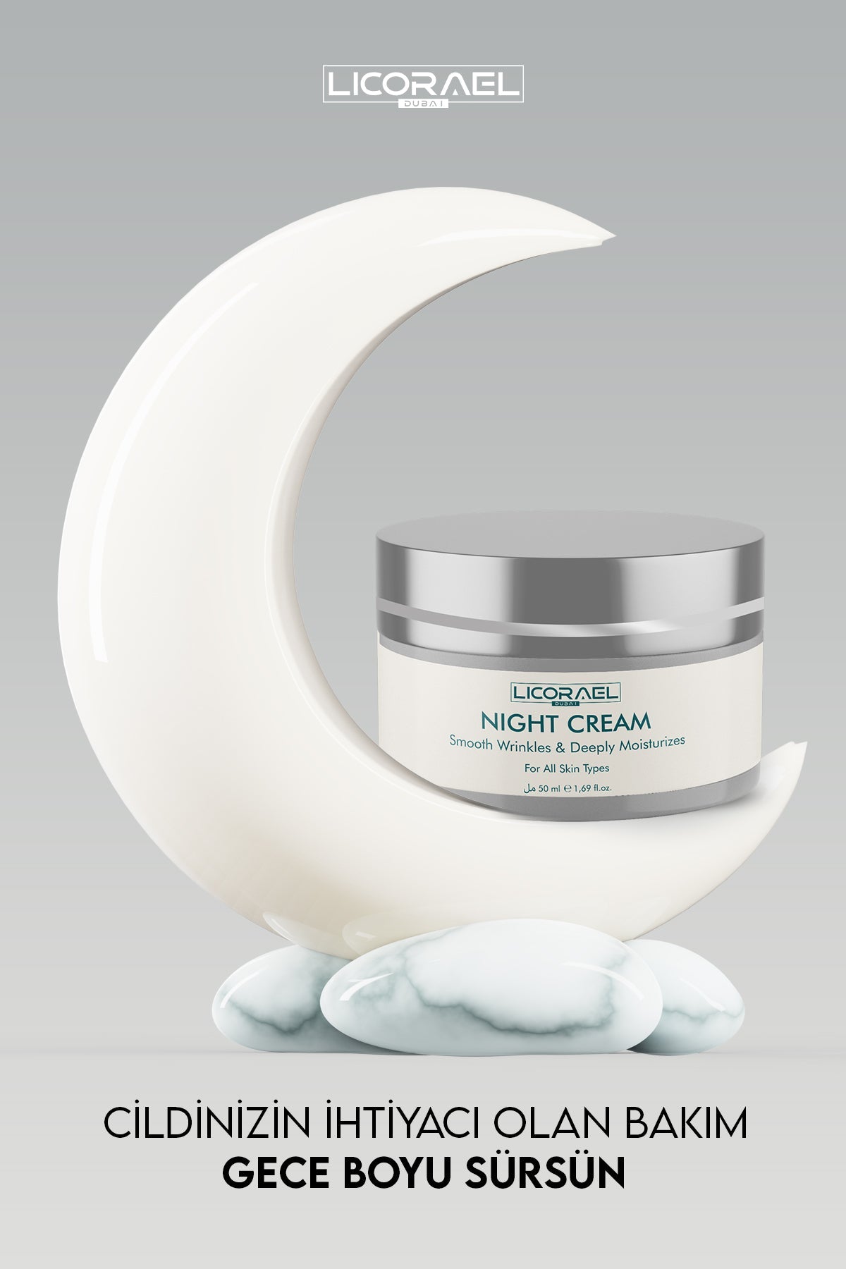 Licorael Dubai Night Cream Skin Renewing Night Care Cream 50ml
